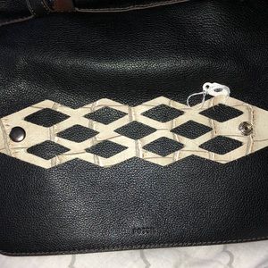 Leather bracelet cuff